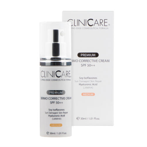 CLINICARE Premium Dermo Corrective Cream SPF50++ (Medium) image 0